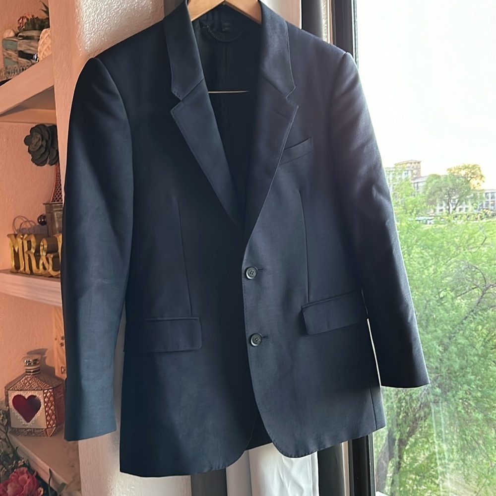Burberry Prorsum runway collection Vintage Mohair Wool suit blazer size XS IT44